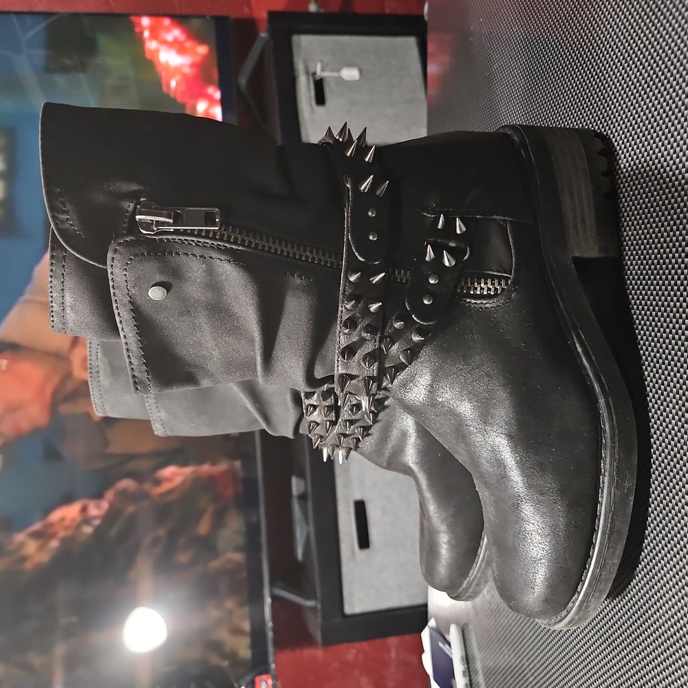 Carlos Santana Moto Boot Size 8